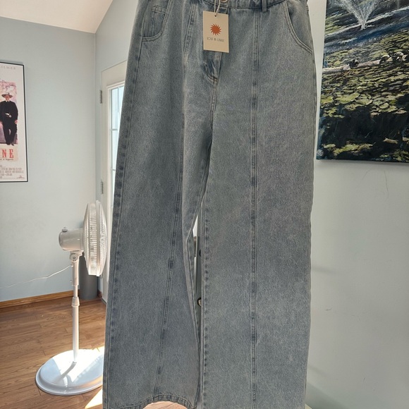 Lost in Lunar wide leg jeans. Brand new with tags. - Picture 2 of 5